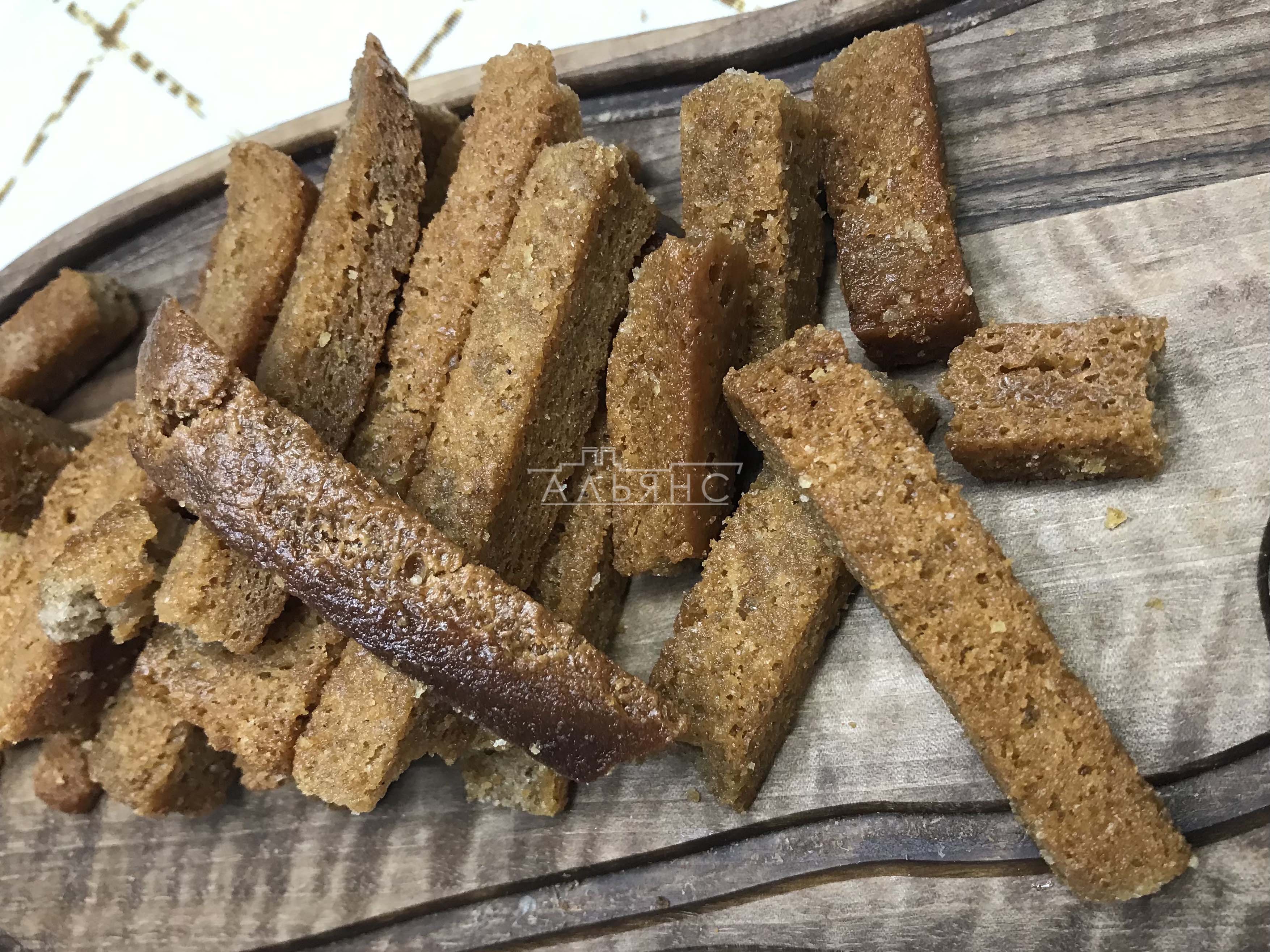 Деревенские гренки с чесноком в Новочебоксарске