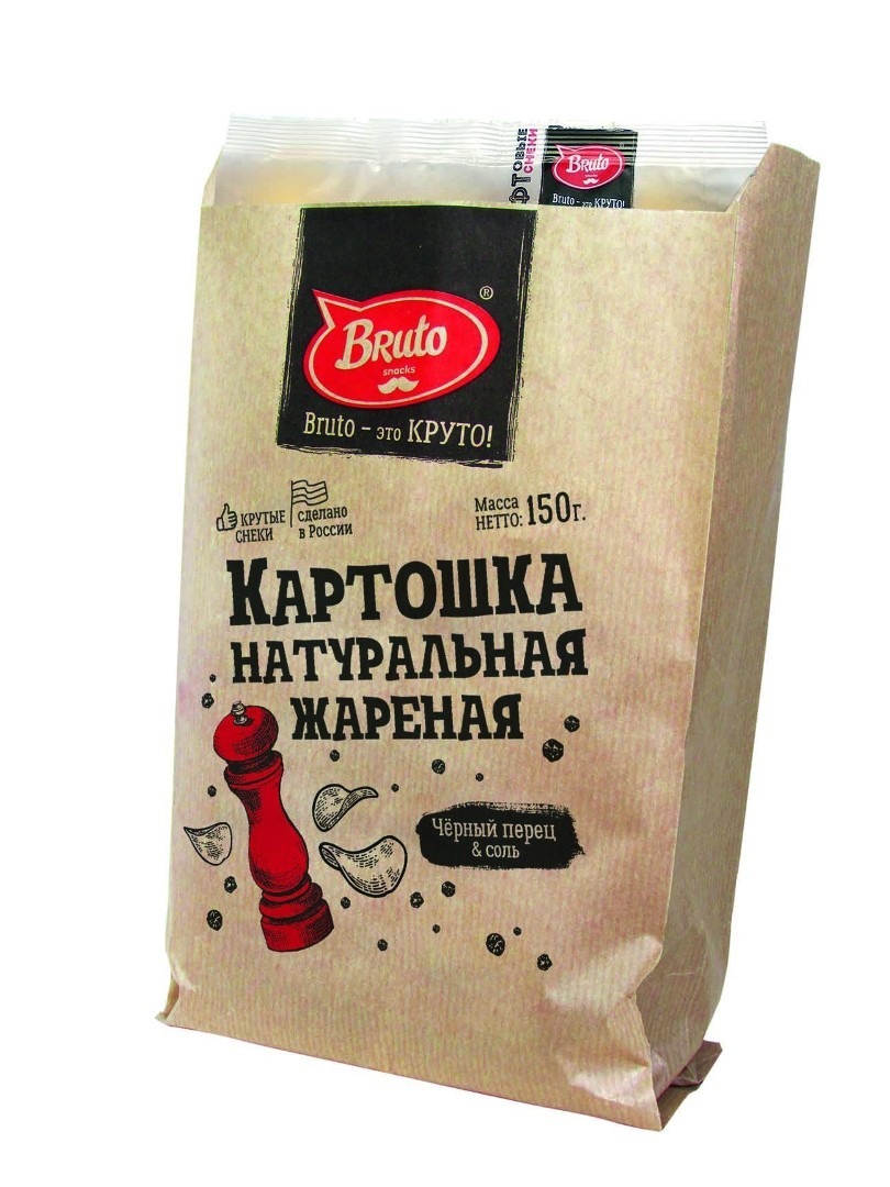 Картофель «Бруто» черный перец 130 гр. в Новочебоксарске