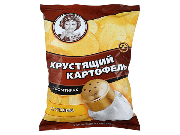 Картофельные чипсы "Девочка" 160 гр. в Новочебоксарске