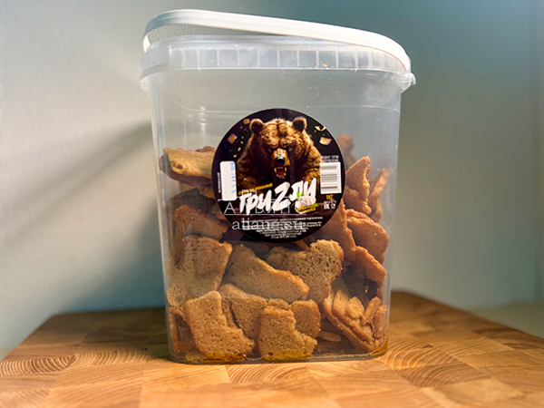 Ведро Ржаные гренки с чесноком в Новочебоксарске