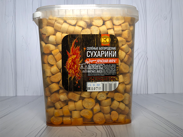 Сухарики с красной икрой в Новочебоксарске