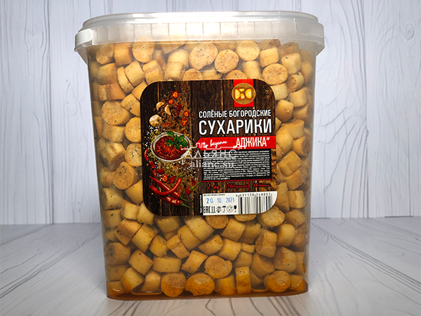 Сухарики с аджикой в Новочебоксарске