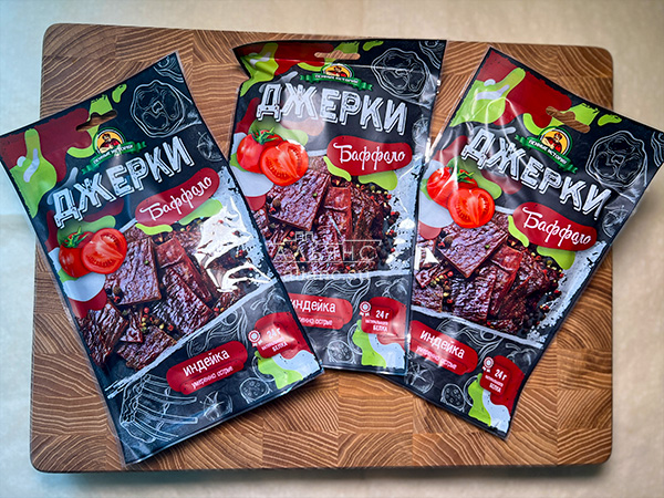 Джерки из индейки "Баффало" 45 гр. в Новочебоксарске