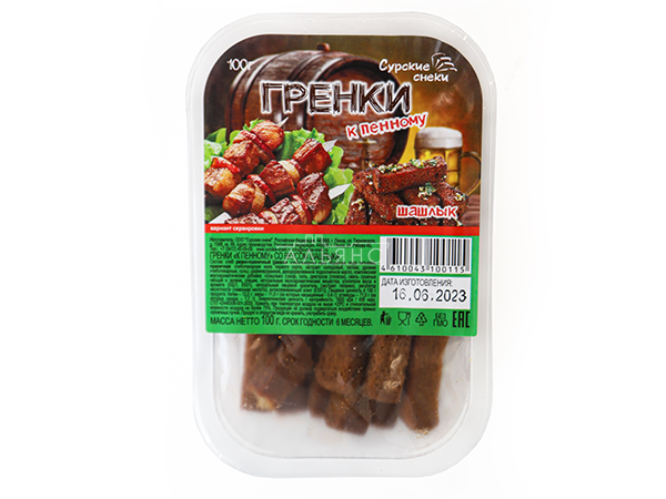 Сурские гренки Шашлык (100 гр) в Новочебоксарске