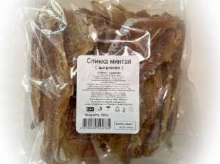 Кета (чипсы) вяленая 20 гр.: Минтай спинка широкая (МиЛара)