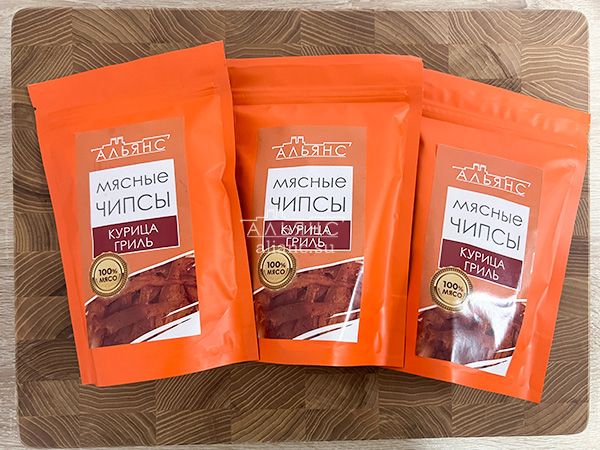 Мясо (АЛЬЯНС) вяленое курица "Гриль" 50 гр. в Новочебоксарске
