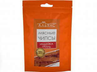 Снеки к пиву: Мясо (АЛЬЯНС) вяленое индейка 