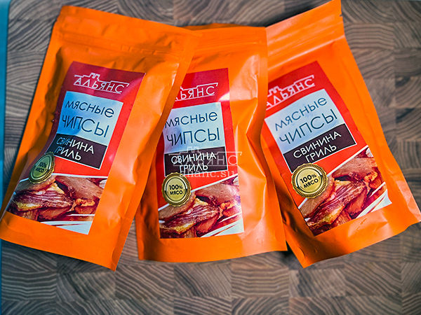 Мясо (АЛЬЯНС) вяленое свинина "Гриль" 50 гр. в Новочебоксарске