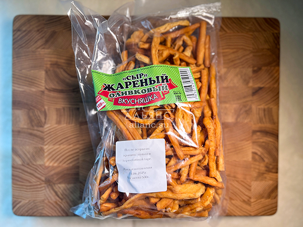Жареный сыр "ВКУСНЯШКА" (Оливковый) 500гр. в Новочебоксарске