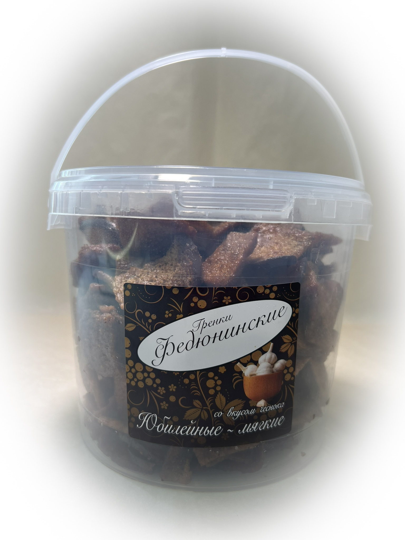 Гренки "ФЕДЮНИНСКИЕ" "Чеснок" (ведро 900 гр.) в Новочебоксарске