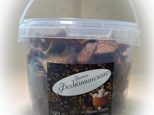 Креветки вяленые: Гренки 