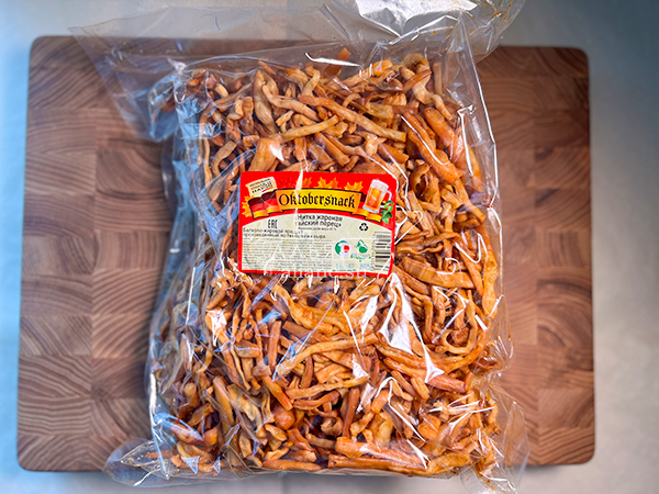 Нитка ЖАРЕНАЯ "Тайский перец" Oktobersnack 1 кг (сырный продукт) в Новочебоксарске