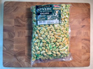 Семечки: БОБАРАХИС Арахис премиум со вкусом васаби 1кг