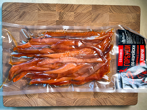 Горбуша соломка по-корейски в Новочебоксарске