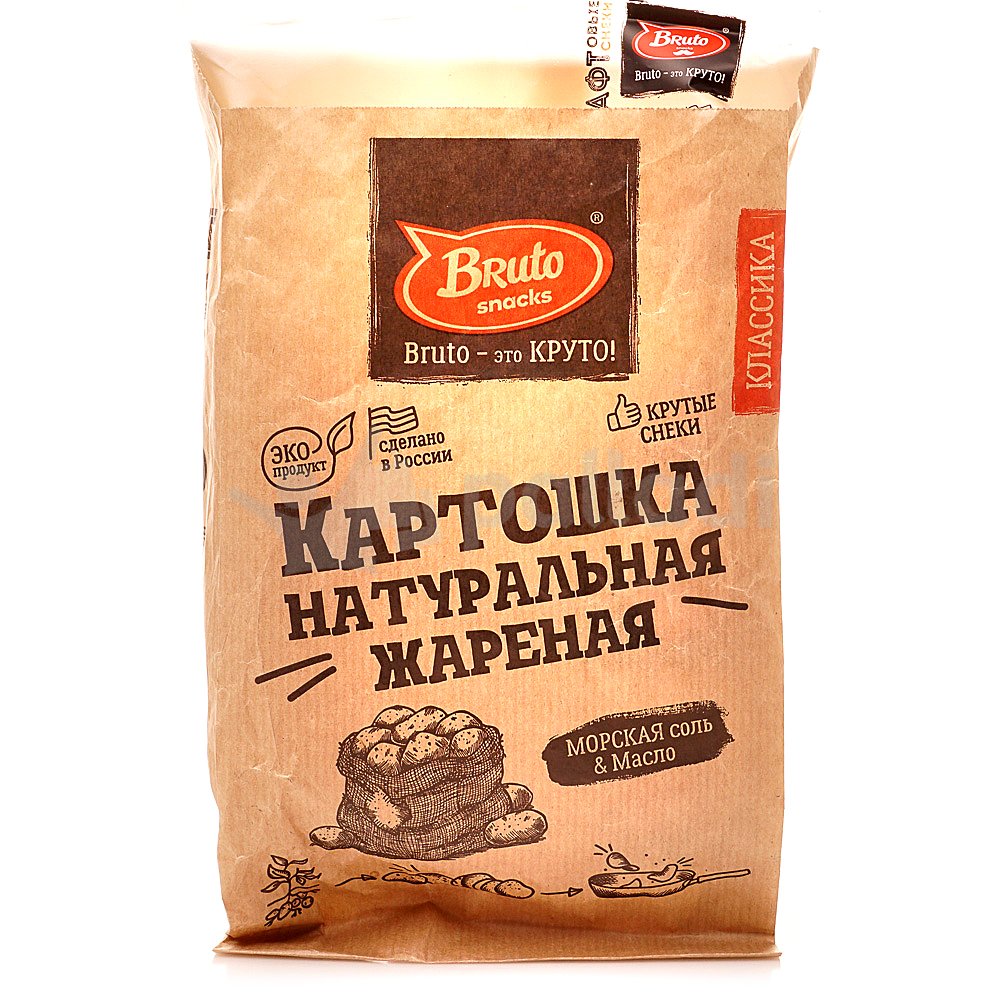 Картофель «Бруто» с солью 70 гр. в Новочебоксарске